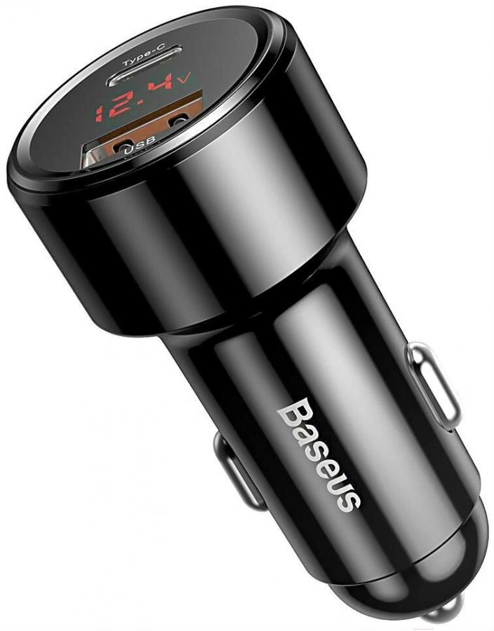 Автомобильное зарядное Baseus Magic Series Black (CCMLC20C-01)