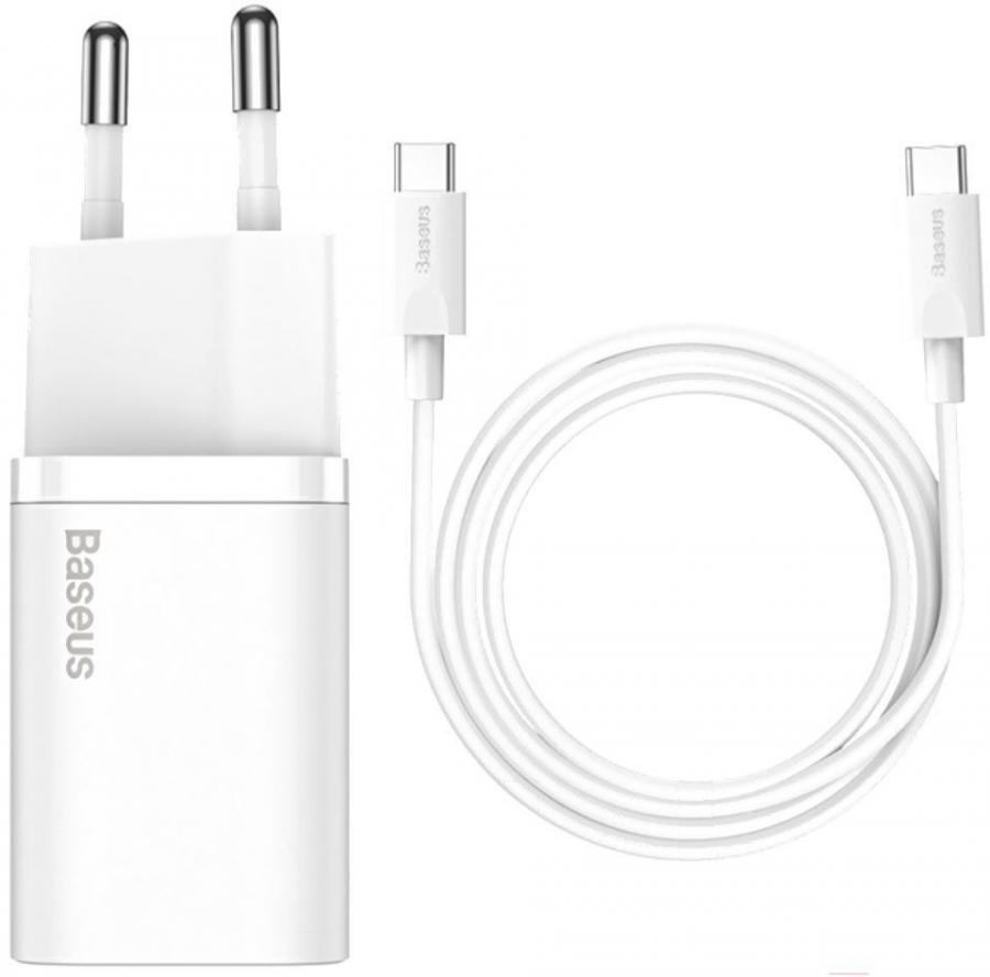 Сетевое зарядное устройство Baseus Super Si 25W White (TZCCSUP-L02)