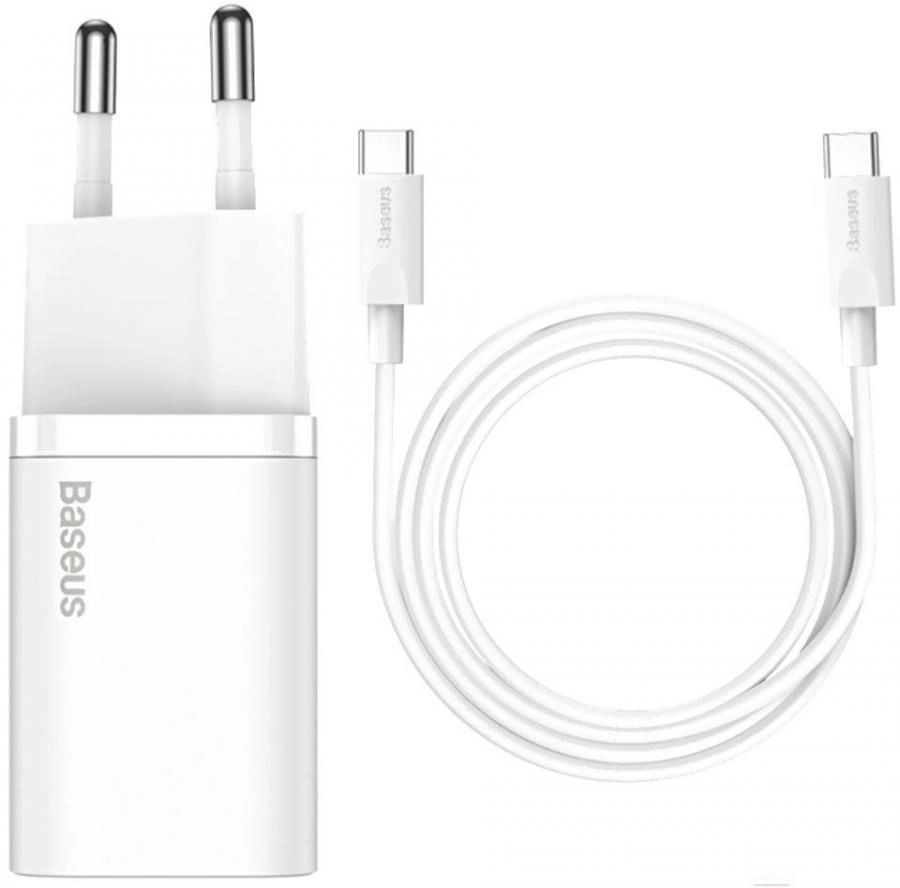 Сетевое зарядное устройство Baseus Super Si 25W White (TZCCSUP-L02)