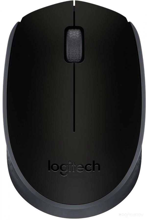 Мышь Logitech M171 910-004424 / 910-004643 (черный/серый)