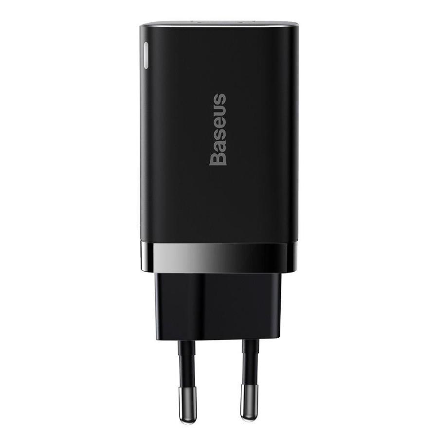 Сетевое зарядное устройство Baseus Super Si Pro 30W EU Black (CCSUPP-E01)