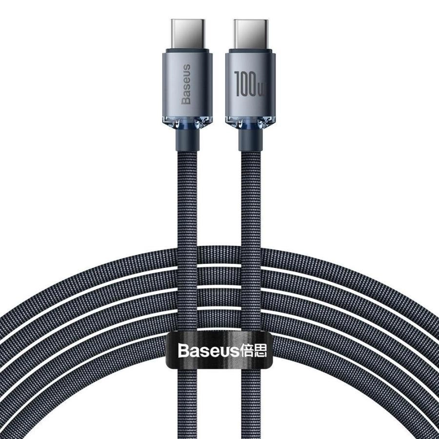 Кабель Baseus Crystal Shine 2m Black (CAJY000701)