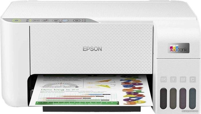 Epson EcoTank L3256 (ресурс стартовых контейнеров 4500/7500, контейнер 003)