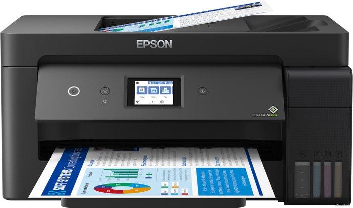 Epson L14150 (ресурс стартовых контейнеров 7500/6000, чернила 001)