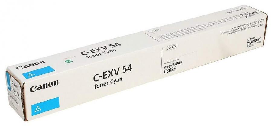 Тонер Canon C-EXV54C голубой (1395C002)
