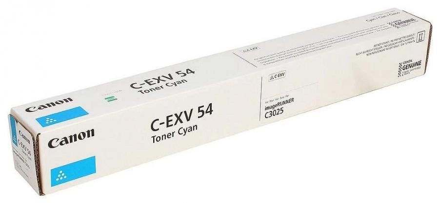 Тонер Canon C-EXV54C голубой (1395C002)