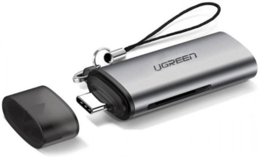 Картридер Ugreen CM184-50704 Space Gray (50704)