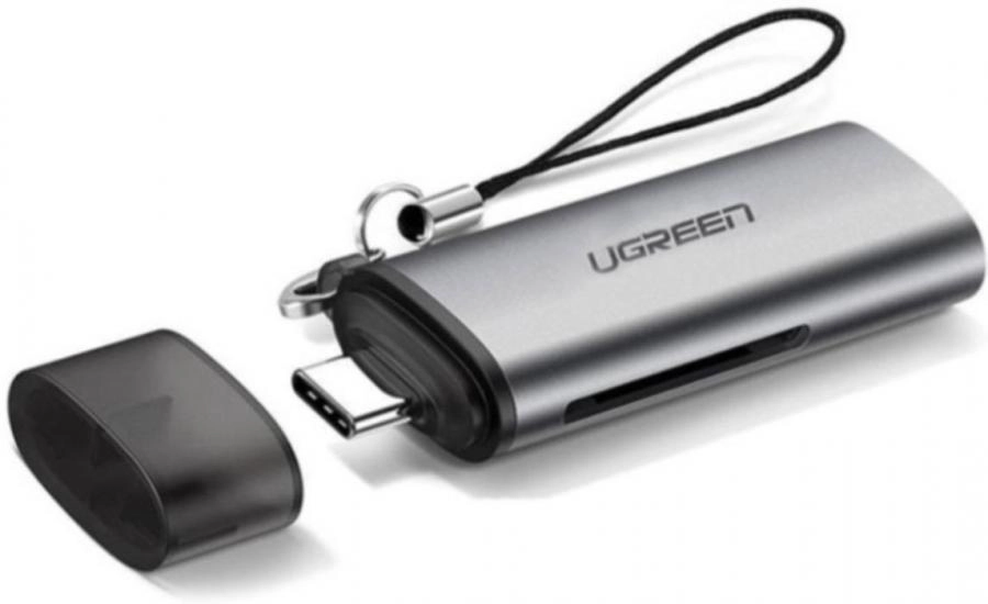 Картридер Ugreen CM184-50704 Space Gray (50704)