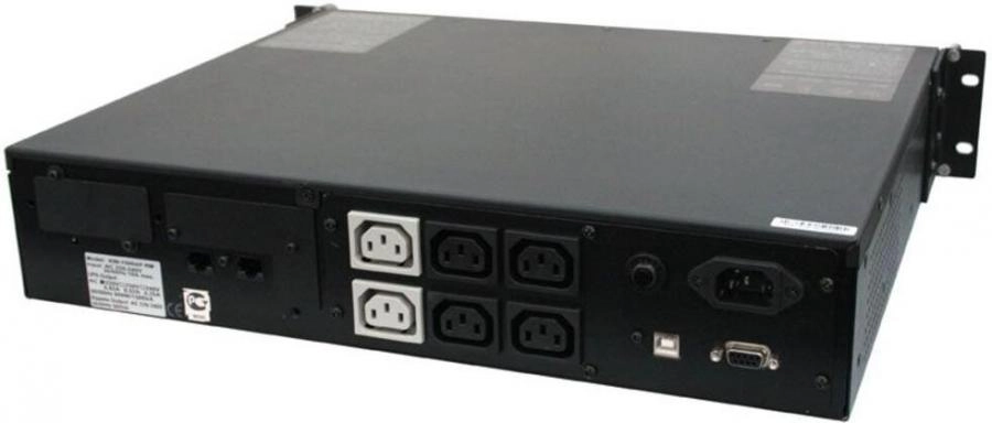 Источник бесперебойного питания Powercom King Pro RM LCD RM (KIN-1200AP)