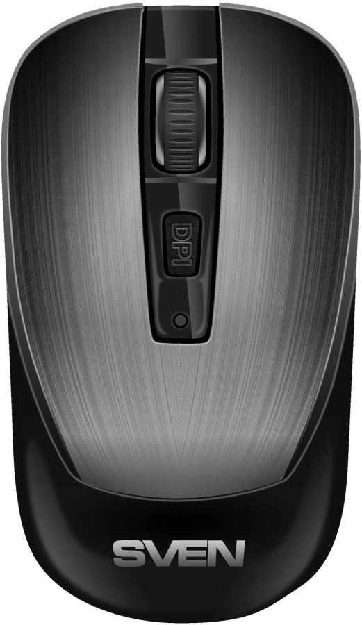 Мышь Sven RX-380W серый металлик (SV-020606)