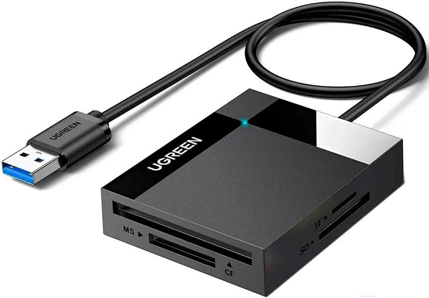 Картридер Ugreen CR125-30333 Space Gray (30333)