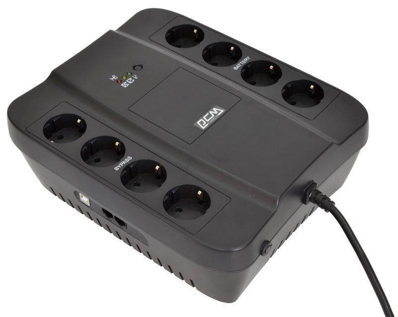 Источник бесперебойного питания Powercom Spider 650VA (SPD-650U)