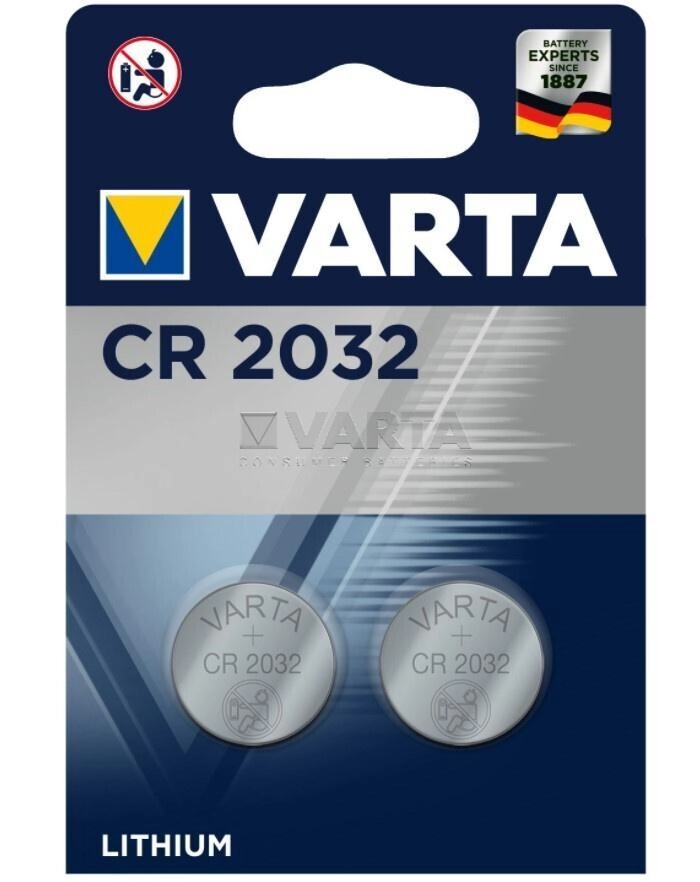 Батарейка Varta CR 2032 BLI 2 pcs/Pack
