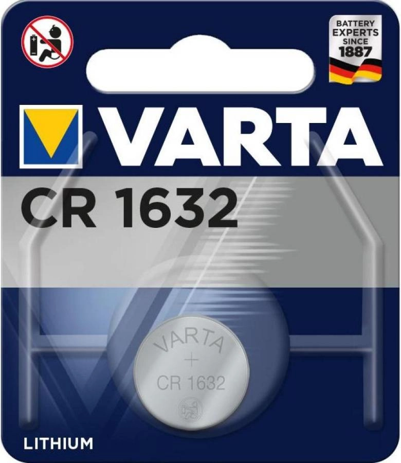 Батарейка Varta Lithium 6632 CR 1632 BL1 1pcs/Pack