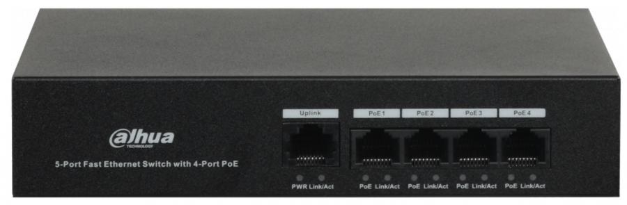Коммутатор Dahua DH-PFS3005-4ET-36