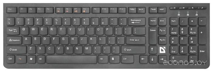 Клавиатура Defender UltraMate SM-535 RU / 45535 (черный)
