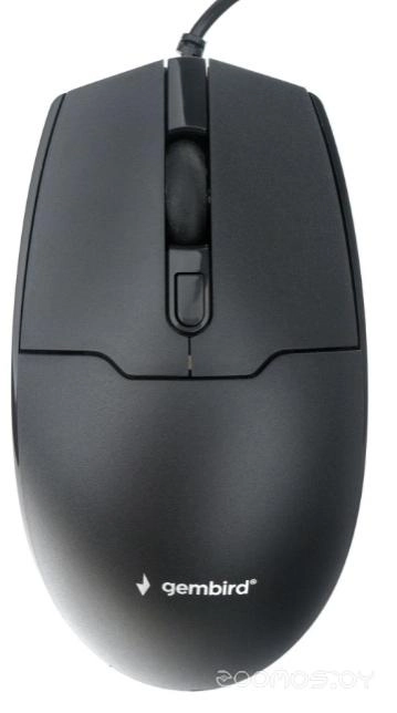 Мышь Gembird/Cablexpert MOP-430 (черный)