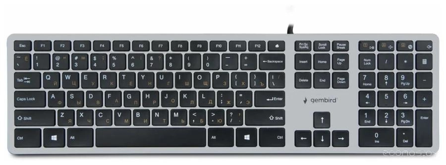 Клавиатура Gembird/Cablexpert KB-8420 (серый)