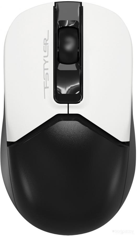 Мышь A4Tech Fstyler FG12 Panda (белый/черный)