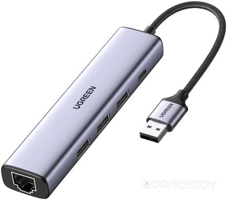 Док-станция для ноутбука Ugreen CM475 / 60554 (серый)