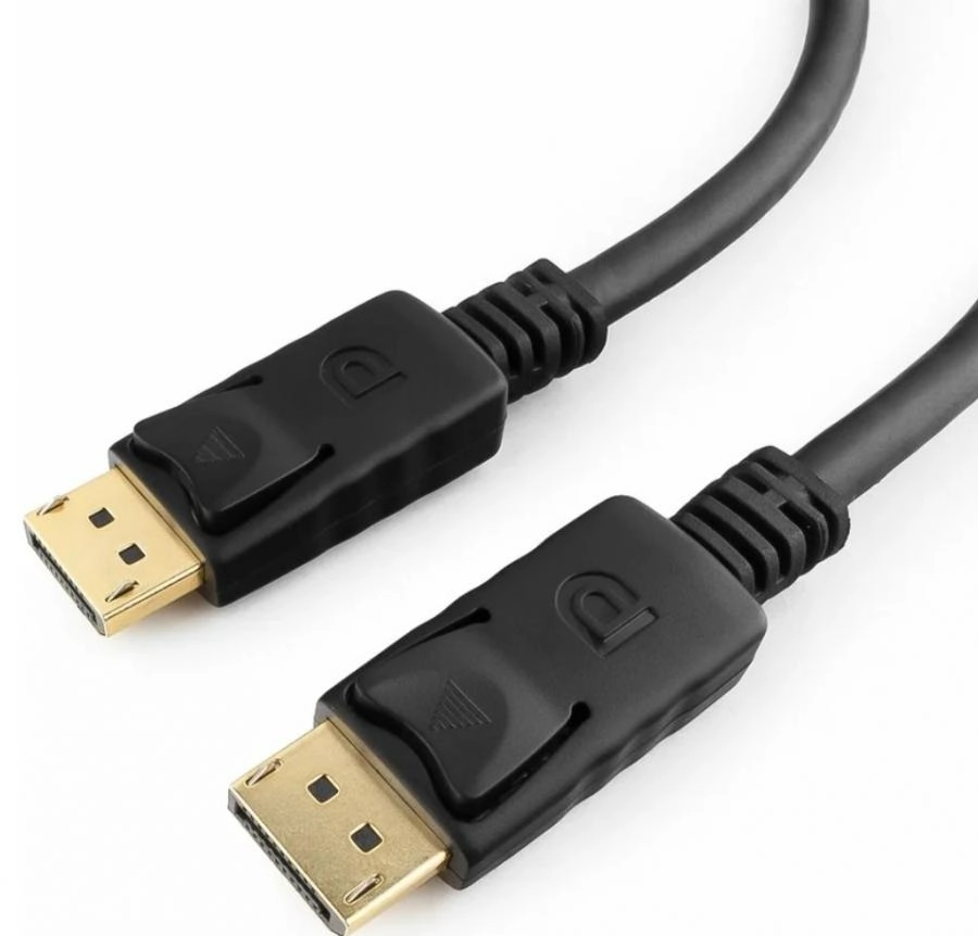 Кабель Cablexpert DisplayPort Cablexpert CC-DP-1M, v1.1, 1м, 20M/20M, черный, экран, пакет Чёрный
