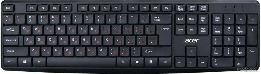 Клавиатура Acer OKW121 / ZL.KBDEE.00B (черный)