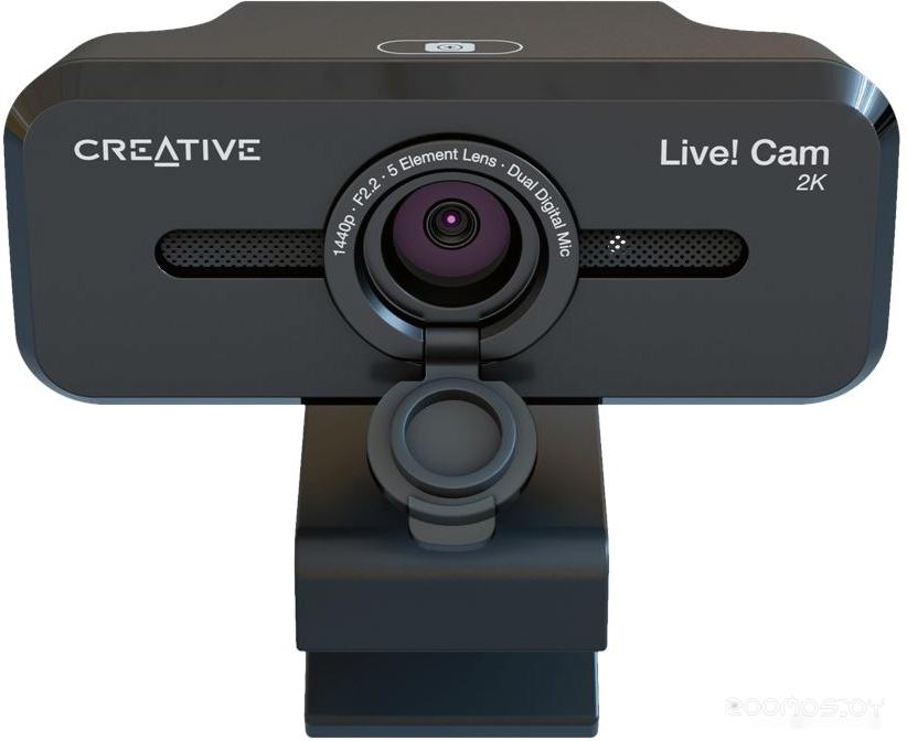 Веб-камера Creative Live! Cam Sync V3 / 73VF090000000 (черный)