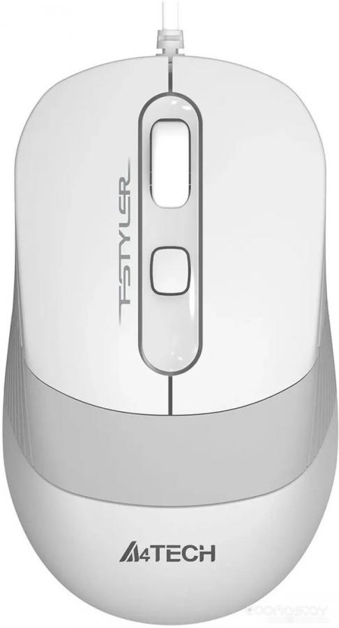 Мышь A4Tech Fstyler FM10S (белый/серый)
